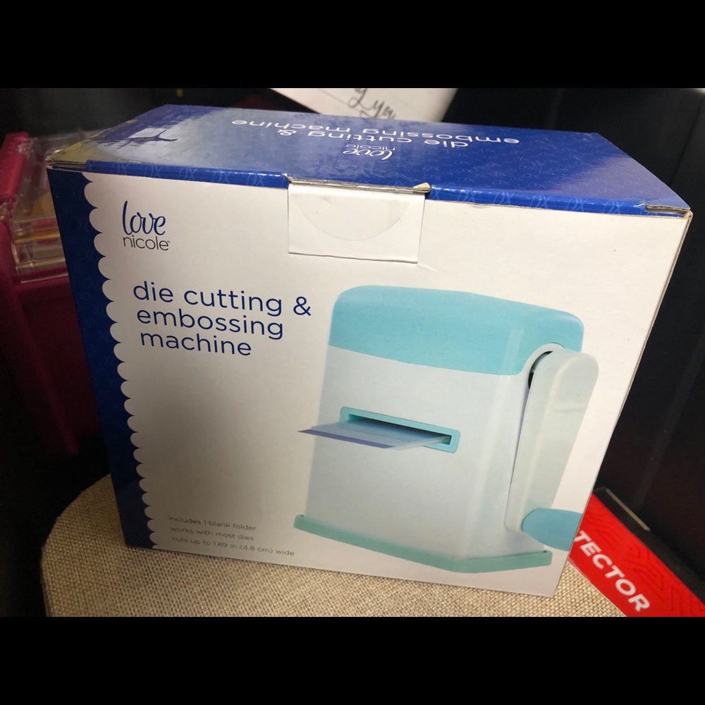 Love Nicole- Die Cutting & Embossing Machine.